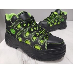 SIZE 5 ICP HATCHETMAN SNEAKERS INSANE CLOWN POSSE DOLLSKILL SHOES JUGGALO RAVE